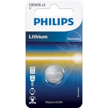 Philips CR-1616 bat(3B) Lithium 1шт (CR1616/00B): undefined undefined