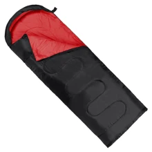 Спальный мешок SportVida L Black/Red (SV-CC0064): Тип одеяло с капюшоном