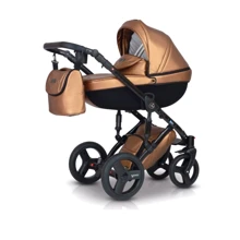 Универсальная коляска 2 в 1 Verdi Mirage Limited 9023-VLM2V1-G1, gold, черный/золото: Тип коляски Универсальная коляска (2-в-1)