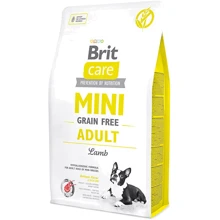 Сухой корм для взрослых собак миниатюрных пород Brit Care Mini Grain Free Adult с ягненком 2 кг (8595602520107): Тип Сухой корм