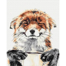 Картина за номерами Brushme Задоволена лисичка 40x50 см (BS32220): Виробник Brushme