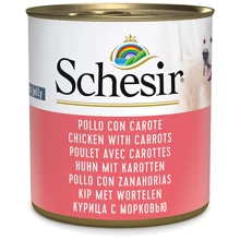 Влажный корм Schesir Chicken With Carrots курица с морковью в желе для собак 285 г (59243): Тип Влажный корм