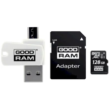 Карта пам'яті Goodram 128GB microSDXC class 10 UHS-I (M1A4-1280R12): Тип карти MicroSDXC