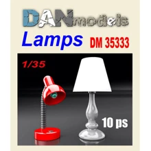 Аксессуары для диорамы DAN models Лампы 10 шт.: Производитель DAN models