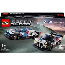 Конструктор LEGO Speed Champions Гоночные автомобили BMW M4 GT3 и BMW M Hybrid V8 676 деталей (76922): Серия Speed Champions