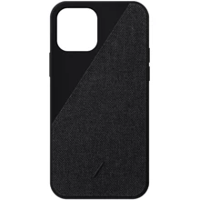 Чехол для iPhone Native Union Clic Canvas Case Slate (CCAV-BLK-NP20L) for iPhone 12 Pro Max: Цвет черный