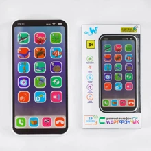 Музичний телефон WToys підсвічування, слова, скоромовки, звуки, пісні, казки, фрази (TK - 90918): Тип телефон