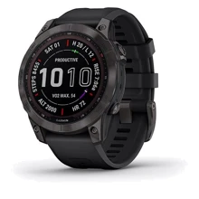 Смарт-часы Garmin Fenix 7 Sapphire Solar Black DLC Titanium with Black Band (010-02540-35): Производитель Garmin