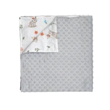 Плед Twins Minky Summer 75x80 см серый (1462-TNSum-10): Тип плед