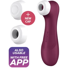 Вакуумный клиторальный стимулятор Satisfyer Pro 2 Generation 3 with Liquid Air Connect App Wine Red: Для кого Для женщин