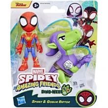 Набор HASBRO Spidey and His Amazing Friends Герой и Дино G0120 SAF HERO DINO WEBS SPIDEY (F9478_G0120): Тип Персонаж мультфильма, фильма