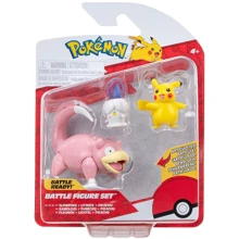 Набір ігрових фігурок Pokemon W18 - Пикачу, Литвик, Слоупок (PKW3056): Тип Игровая фигурка