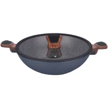 Вок Fissman Diamond Grey 3.6 л (14302): Тип сковороды ВОК