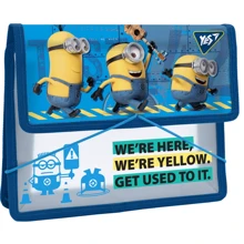 Папка для тетрадей пластиковая на резинке В5, 1 Вересня Minions (491565): Тип Папка для тетрадей