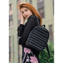 Женский рюкзак Sambag Fol BRN черный (11480001): Пол Женский