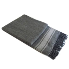 Плед SoundSleep Safalano Wool Mix серый с полоской 140х200 см (653590751069): Производитель SoundSleep
