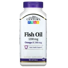 21st Century Fish Oil Omega 3 Риб'ячий жир Омега-3 90 капсул: Тип Омега 3