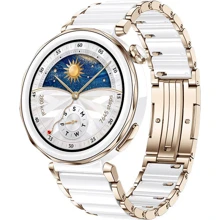 Смарт-часы Huawei Watch GT 5 Pro 42mm Ceramic White: Дисплей 1.32" AMOLED (466x466) / 352 ppi