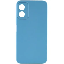 Чехол для телефонов TPU Case Getman Liquid Silk Full Camera Blue for Motorola G24: Совместимость Motorola G24