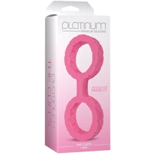 Наручники силиконовые Doc Johnson The Cuffs Large - Pink: Производитель Doc Johnson
