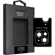 Защитное стекло для iPhone ArmorStandart Tempered Glass Supreme Black Icon Black for Camera iPhone 15 / 15 Plus (ARM76585): Тип защиты экрана на камеру
