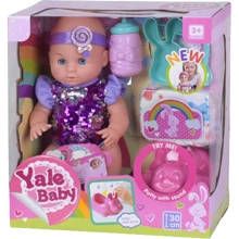 Пупс Yale Baby функциональный с аксессуарами (YL 1981 G): Производитель Yale Baby