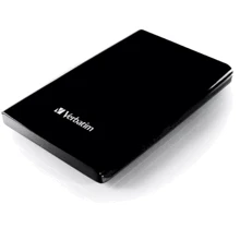 Внешний жесткий диск Verbatim Store 'n' Go USB 3.0 53023: Размеры, мм 121 x 80 x 15