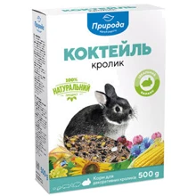 Корм Коктейль для грызунов Кролик 0.5 кг картон: Вид Корм