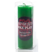 Свеча ручной работы sLash зеленая, S: Производитель sLash