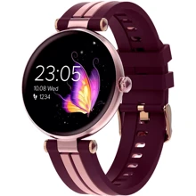 Смарт-часы Canyon Semifreddo SW-61 Rose Gold: Дисплей 1.19" AMOLED (390x390)
