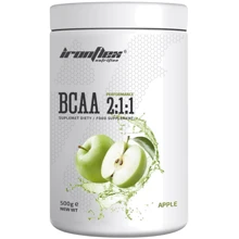 Амінокислота для спорту IronFlex BCAA 2-1-1 Performance 500 g/100 servings/apple: Смак Яблоко