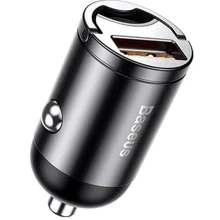 Зарядное устройство Baseus Car Charger Tiny Star Mini 30W Gray (VCHX-A0G): Особенности Быстрая зарядка