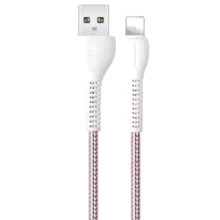 Кабель XO USB Cable to Lightning 2A 1m Rose Gold (NB106): Тип USB Cable - Lightning