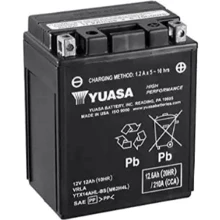 Мотоциклетный аккумулятор 12В Yuasa 6СТ-12 YTX14AHL-BS: undefined undefined