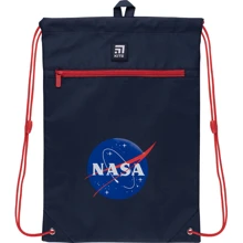 Сумка для взуття з кишенею Kite Education NASA NS22-601M-1: Стать Для мальчиков