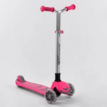 Самокат трехколесный Best Scooter розовый (Y-00211): Количество колес 3