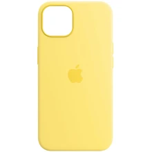 Чехол для iPhone ArmorStandart Silicone Case Yellow for iPhone 15 (ARM69837): Цвет желтый
