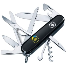 Мультитул Victorinox Huntsman Ukraine 91мм/15 функций/черный /Украина ЕС (1.3713.3_T1130u): Тип мини-мультитул