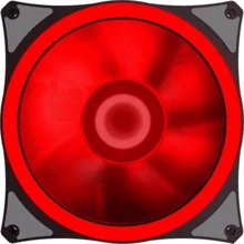 Кулер GameMax RingForce LED Red (GMX-RF12-R): Уровень шума, dB 	25.6