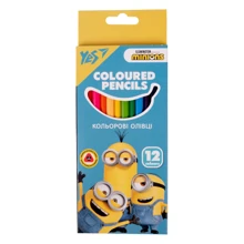 Олівці кольорові YES 12 кольорів Minions (290706): Тип Цветные