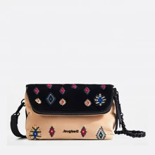 Жіноча сумка через плече Desigual чорна (8445110229347): Стать Женский