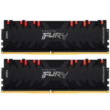 Kingston FURY 16 GB (2x8GB) DDR4 4000 MHz Renegade RGB (KF440C19RBAK2/16): Тип DDR4