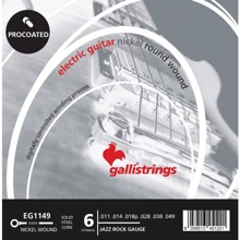 Струна для гитар Струны для электрогитары Gallistrings EG1149 JAZZ ROCK: Тип Комплект струн