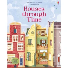 Houses Through Time Sticker Book / Книга з наліпками Будинки крізь час: Производитель Usborne