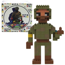 Конструктор VitaToys Pixel Heroes Украинский защитник, 374 деталей (VTK 0047): Производитель VitaToys