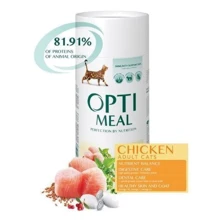 Сухий корм Optimeal Adult cats для дорослих кішок з куркою 6x0.65 кг (4820083905278): Тип Сухой корм
