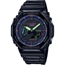 Наручные часы Casio GA-2100RGB-1AER: Стиль Спортивный