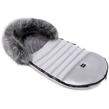 Зимний конверт Bair Polar premium серый - серебро кожа (623475): Производитель Bair