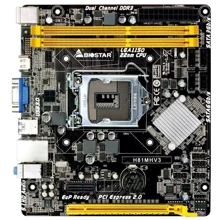 Biostar H81MHV3 2.0: Оперативная память 2xDDR3 1600 МГц , до 16 ГБ
