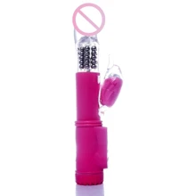 Вибратор с ротацией и стимулятором клитора Boss Series - Bird PINK, BS2600096: Для кого Для женщин